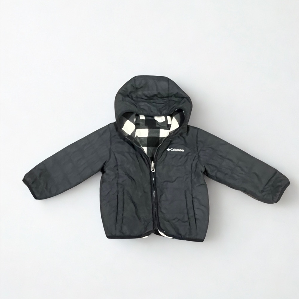 Toddler | Reversible Columbia Hooded Jacket Size (2T-3T)